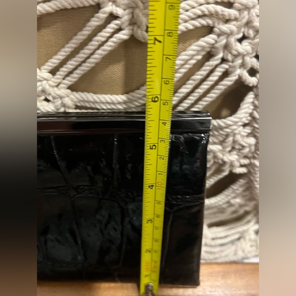 Kate Landry Croc Embossed Clutch Crossbody - Picture 5 of 7